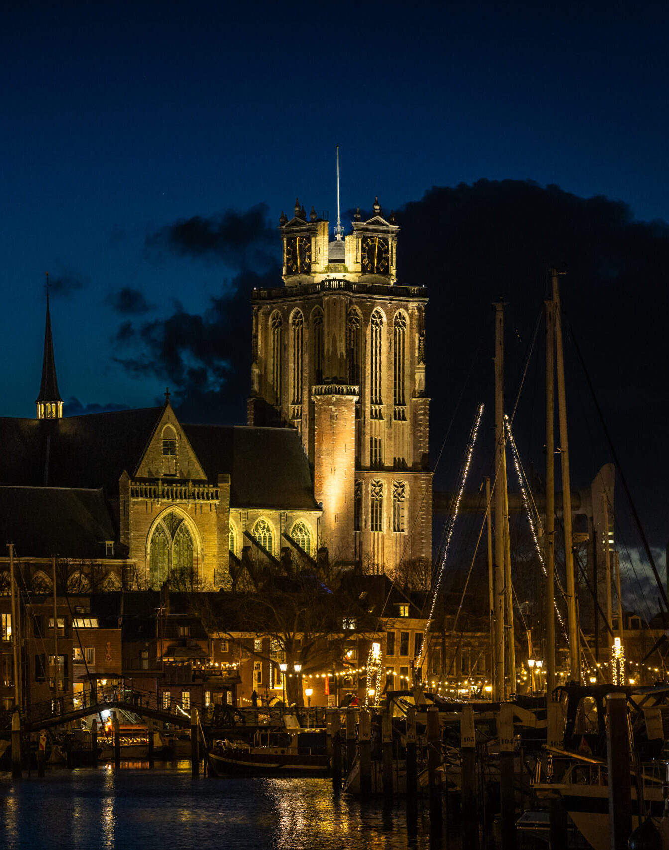 Verlichting Grote Kerk Dordrecht