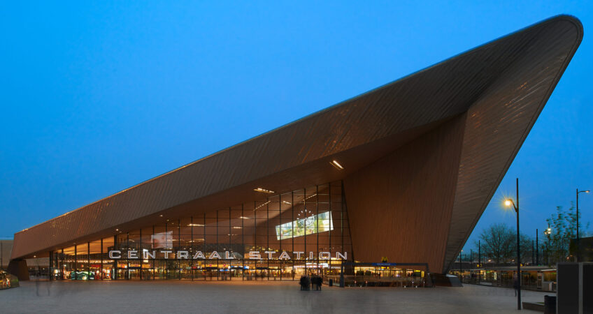 Verlichting Rotterdam Centraal Station