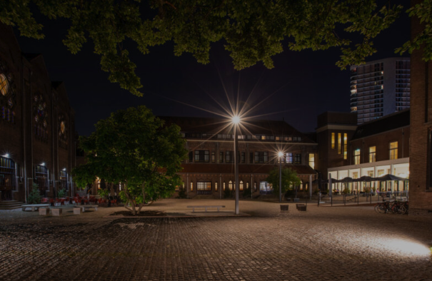 Lighting Domusdela square Eindhoven  