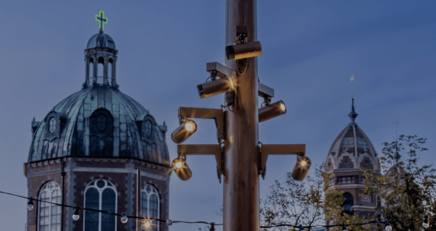 Illumination of the Roode Steen in Hoorn  