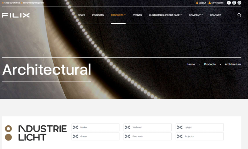 Ontdek de vernieuwde website van Filix Lighting!