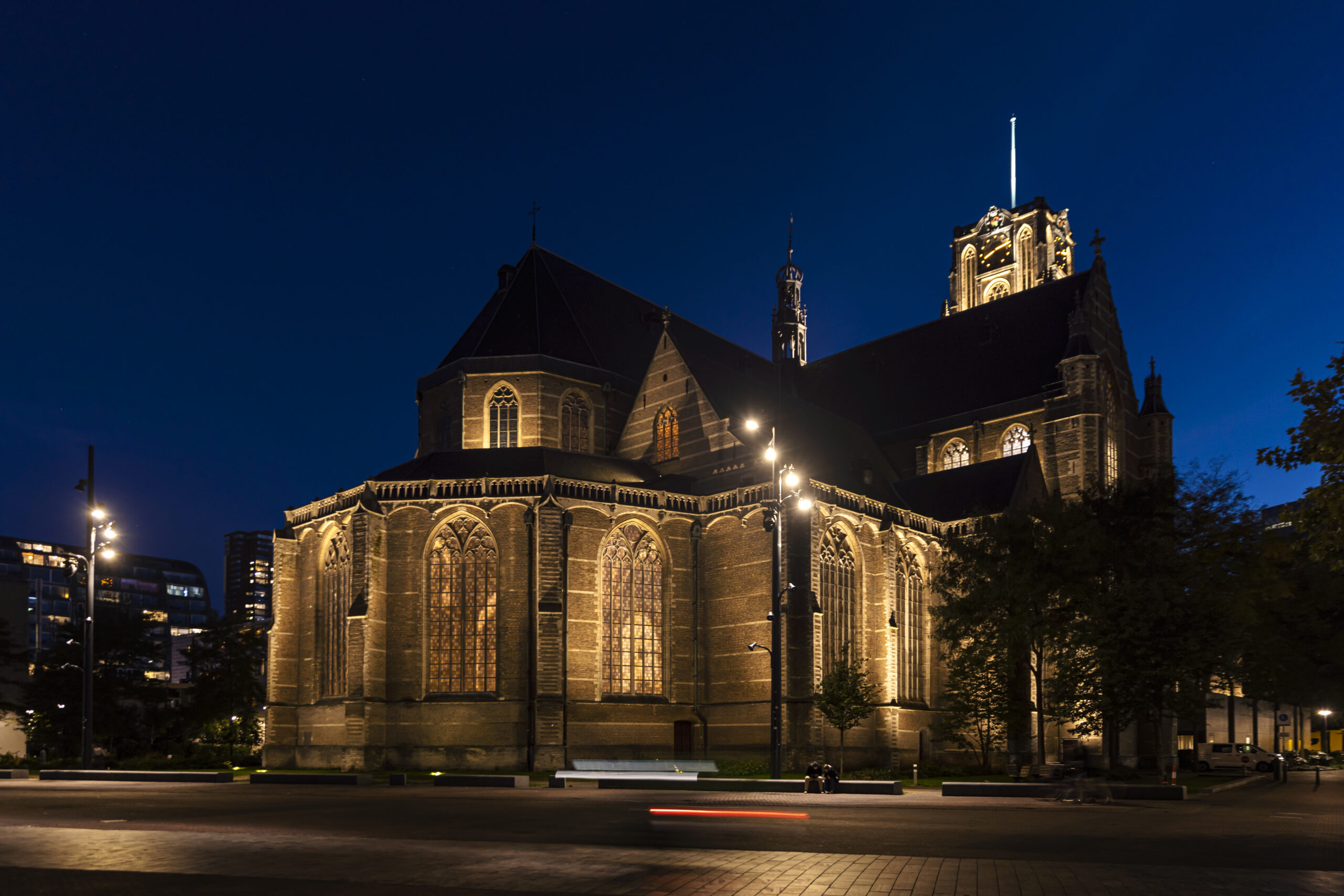 Illuminatie Laurenskerk Rotterdam
