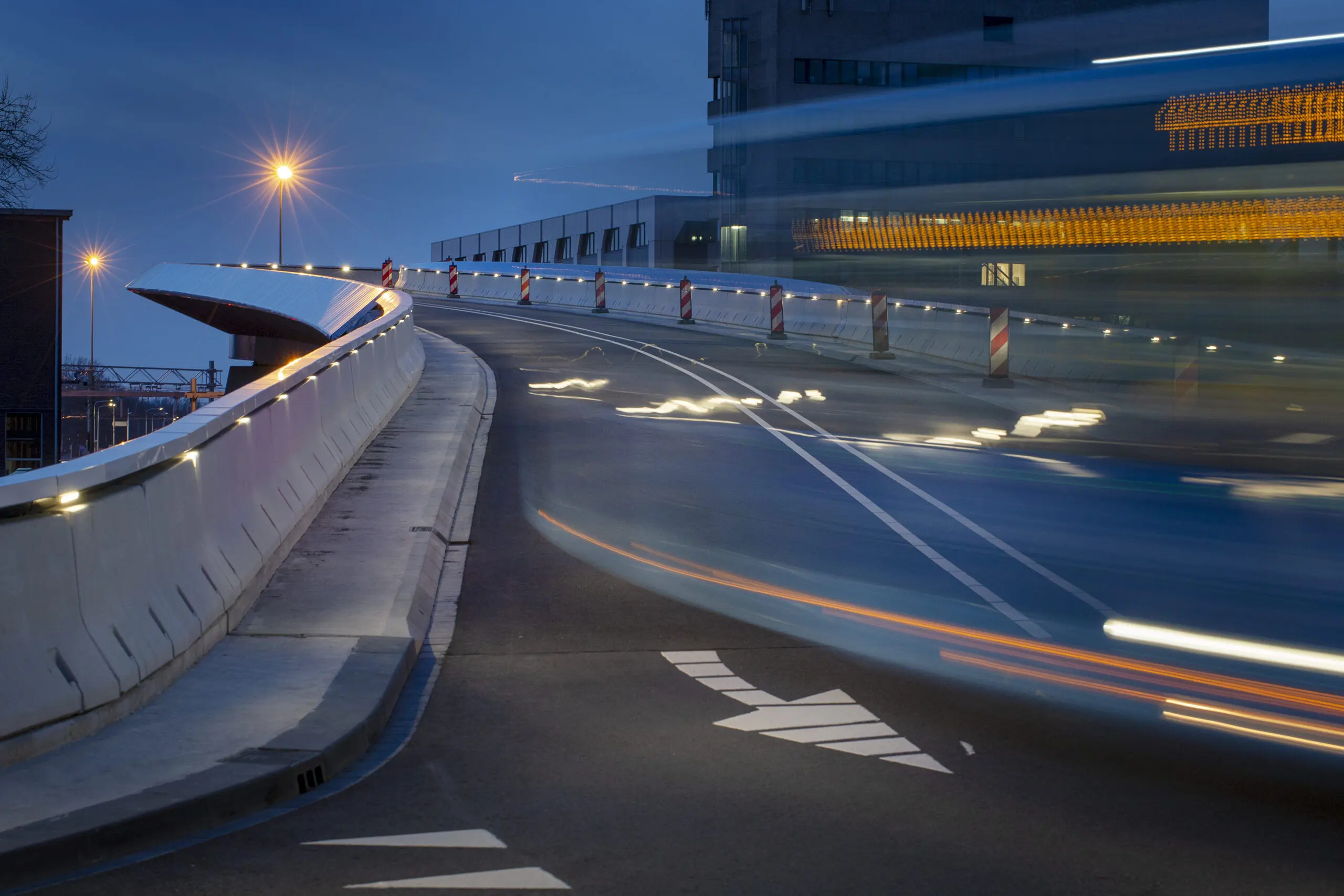 Verlichting busbrug Zwolle