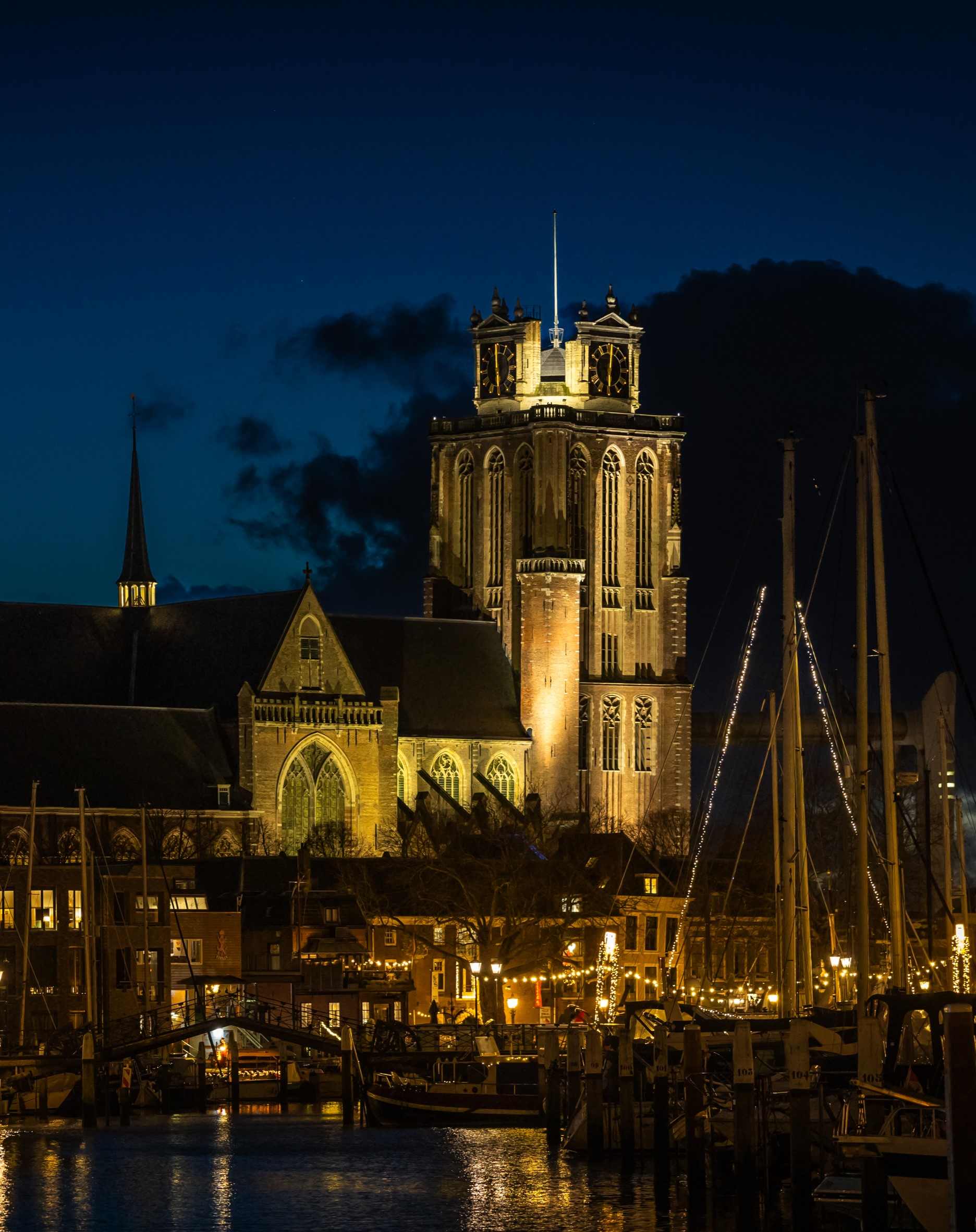 Verlichting Grote Kerk Dordrecht