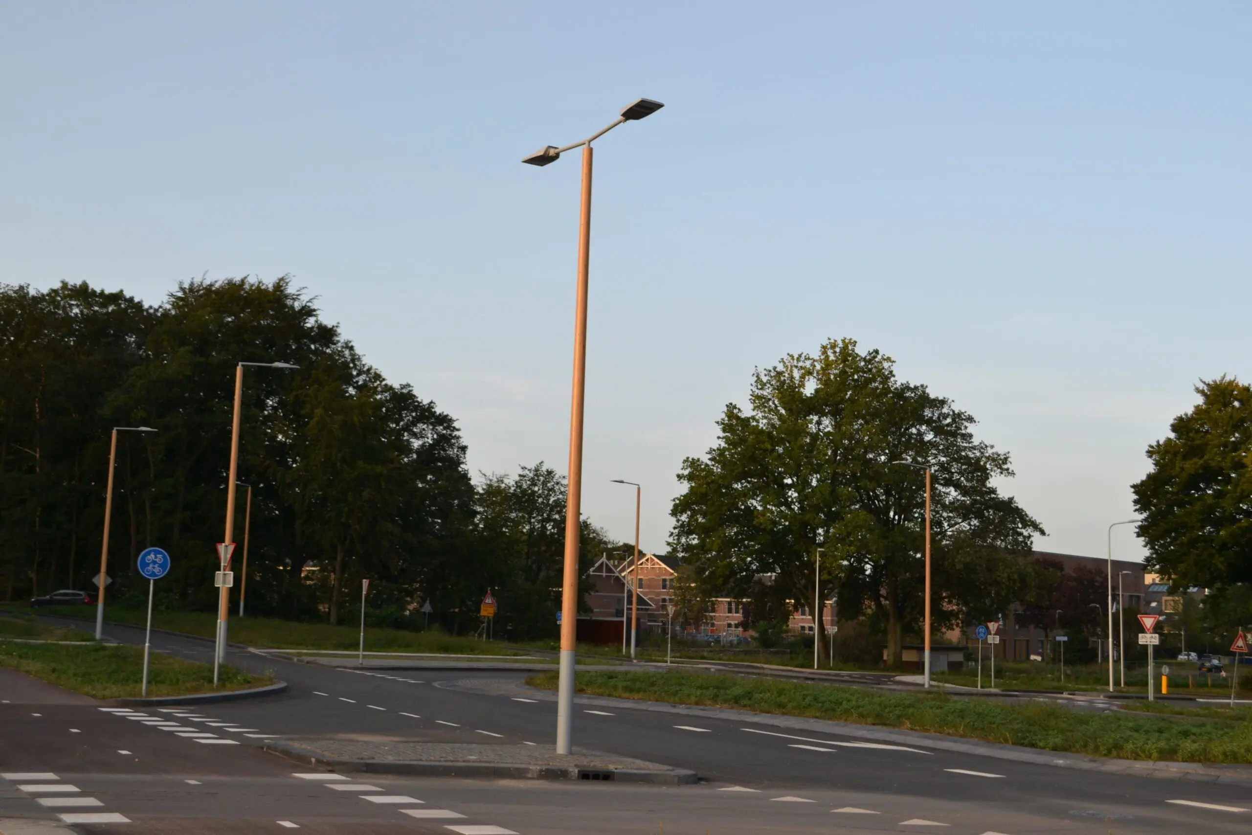 Verlichting Parklaan in de Gemeente Ede