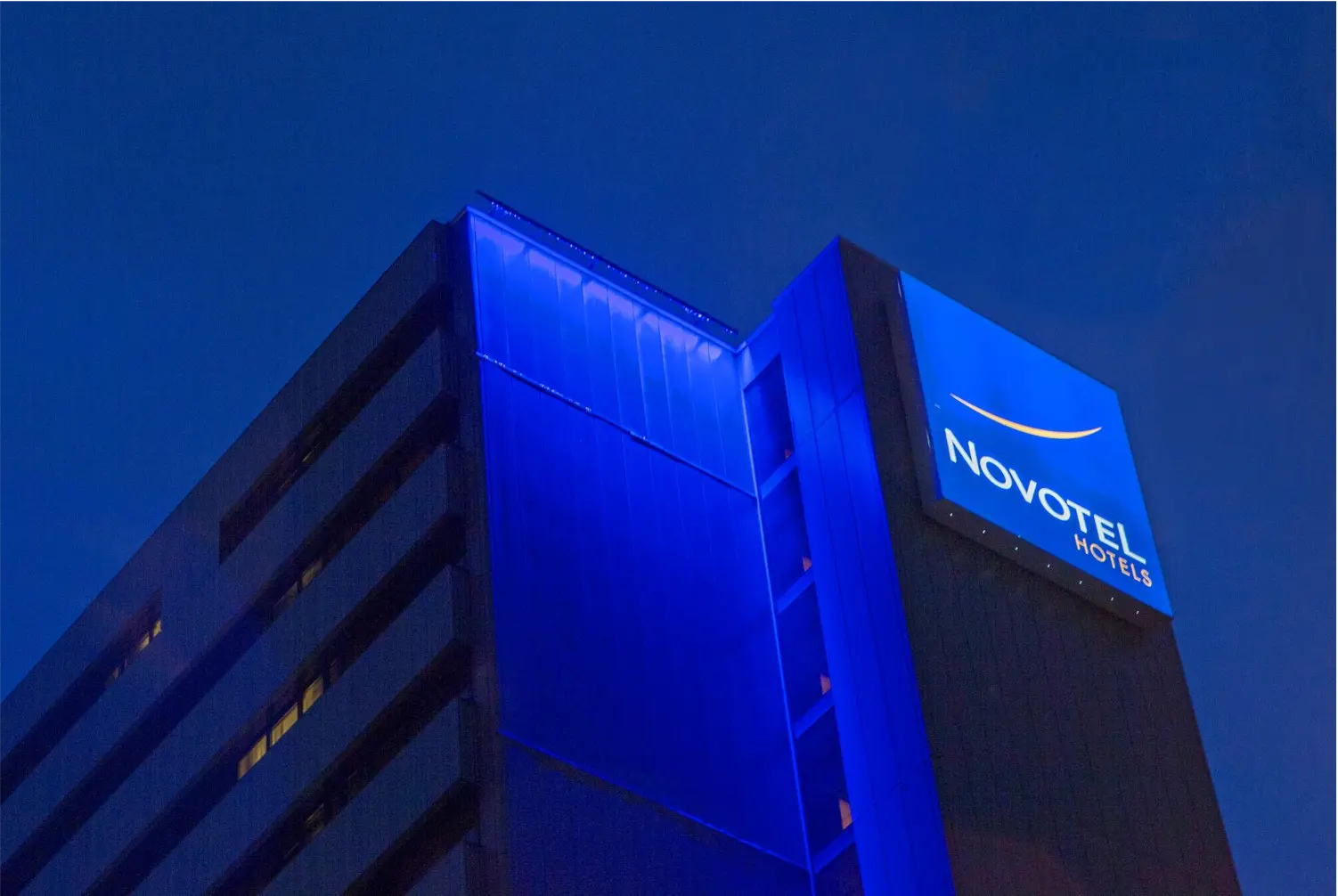 Illuminatie Novotel Amsterdam