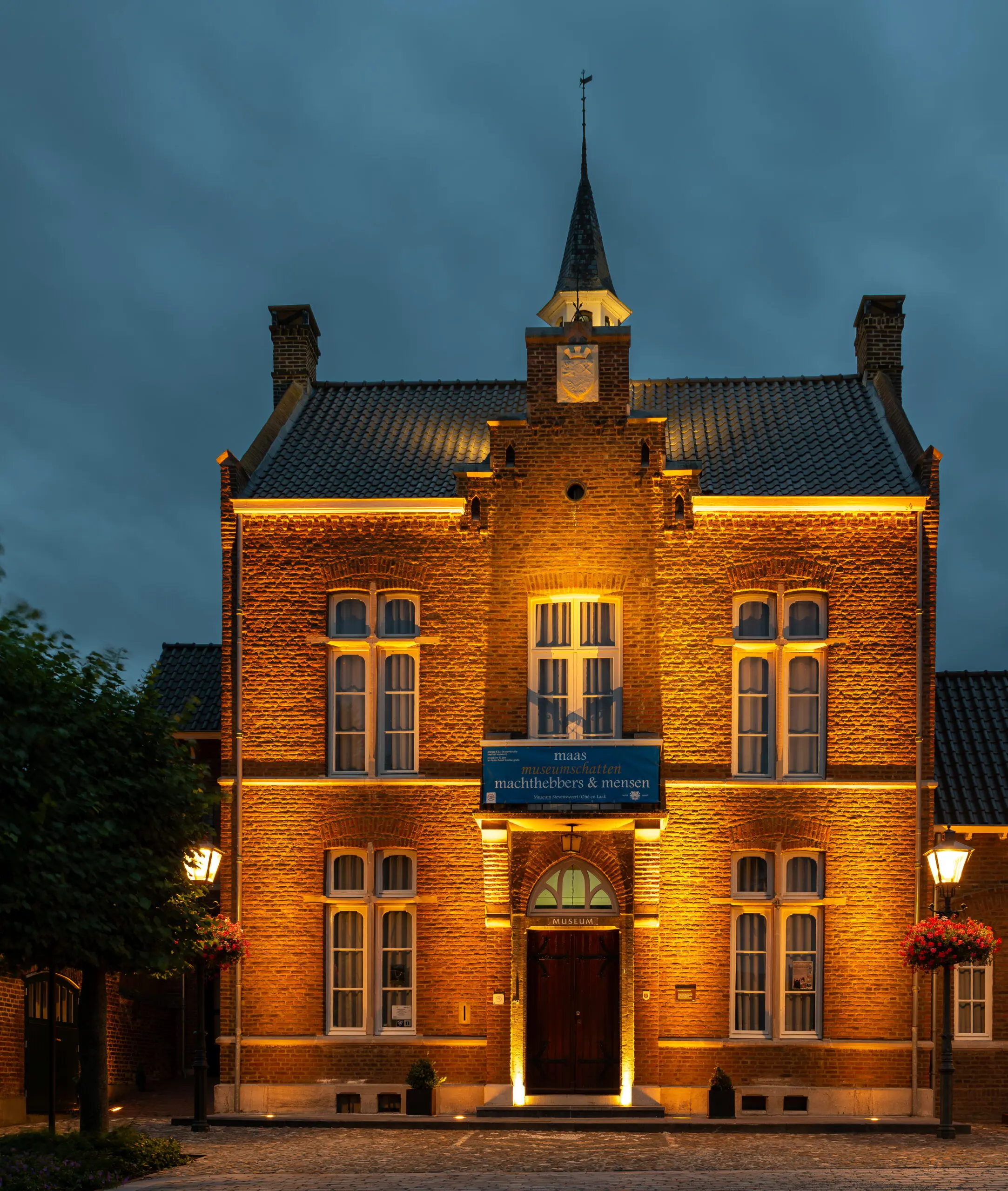 Gebouwverlichting oude kern Stevensweert