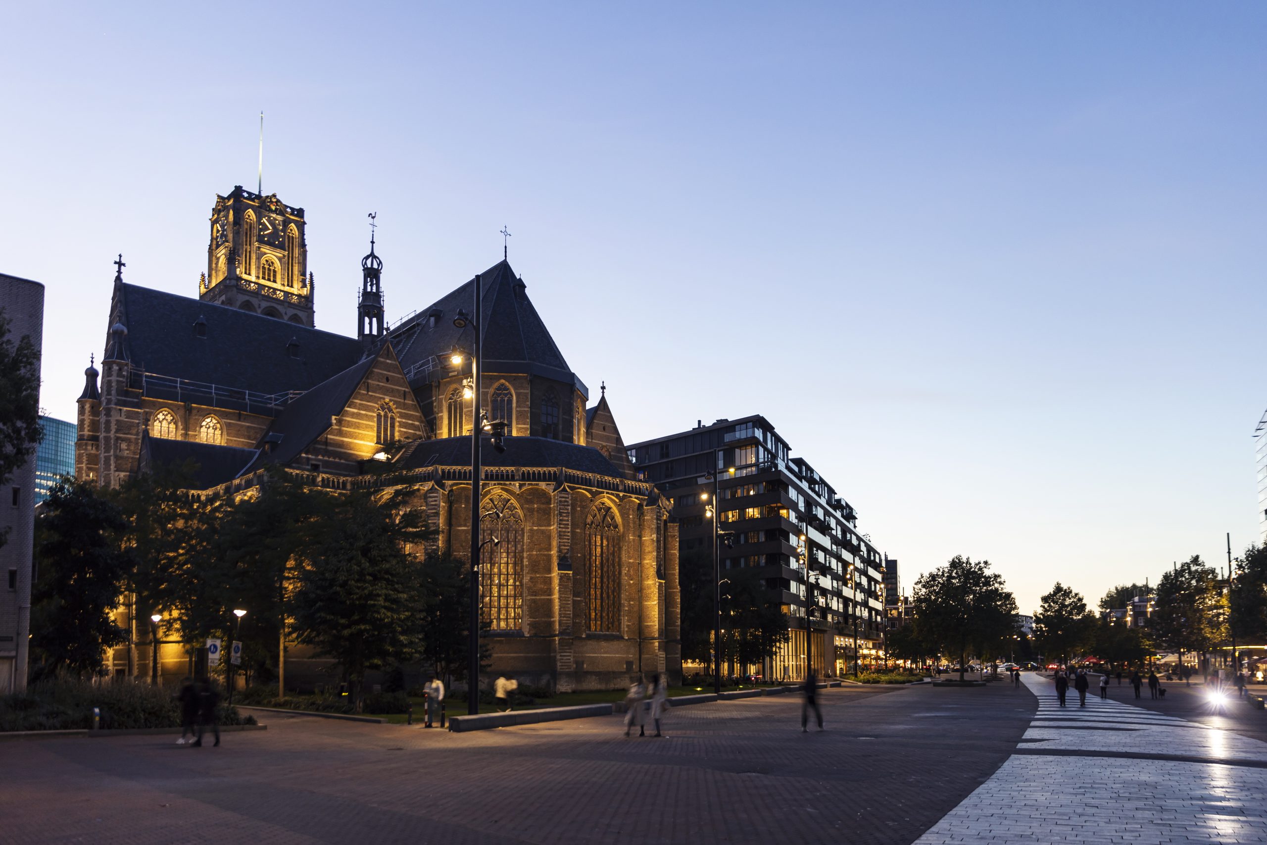 Illuminatie Laurenskerk Rotterdam 2