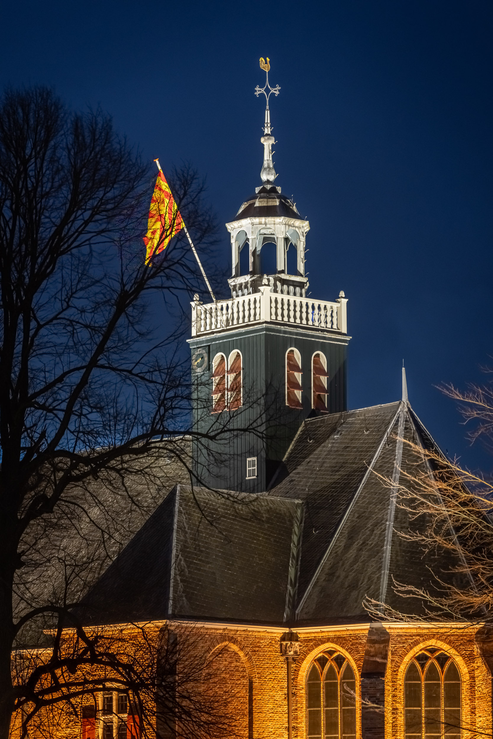 Illuminatie kerkverlichting Slotkapel Egmond-009