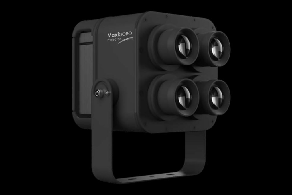 Close-up van de MaxiGobo LED-Projector