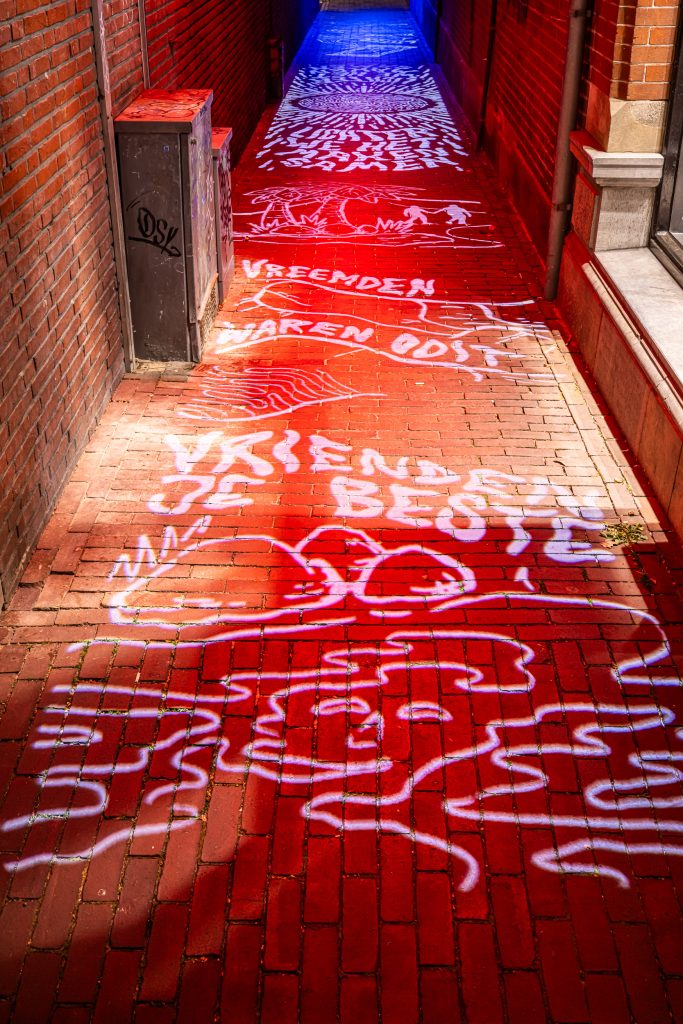 Ossemarktsteeg Lichtproject Tussendoortje 4