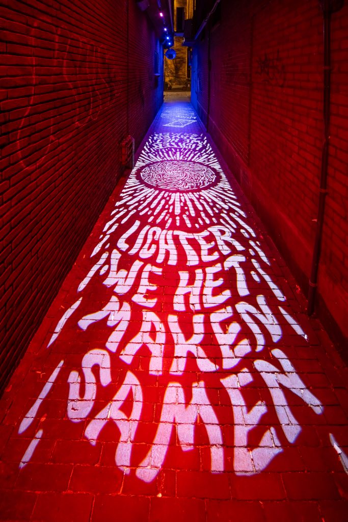 Ossemarktsteeg Lichtproject Tussendoortje 8