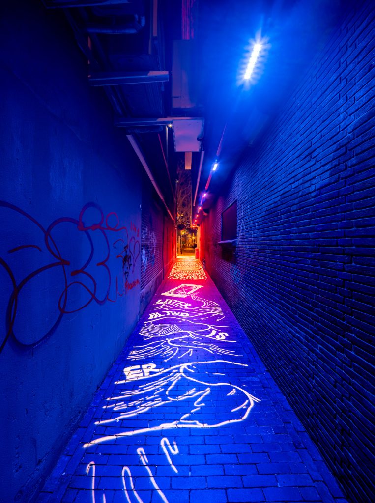 Ossemarktsteeg Lichtproject Tussendoortje 12