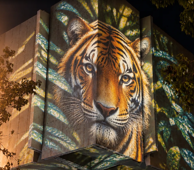 De Tiger-on-Tour demo van MAxiGOBO